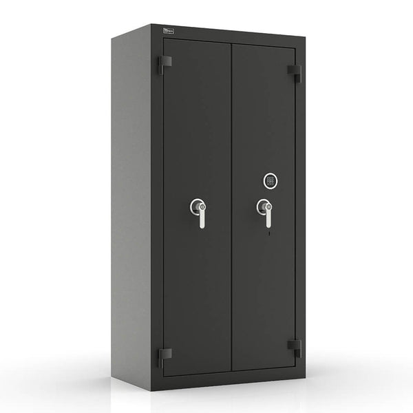 Apolus 200 - Panzerschrank Grad 5 (EN1143-1) - (199 x 99 x 58cm) – Tiefschwarz
