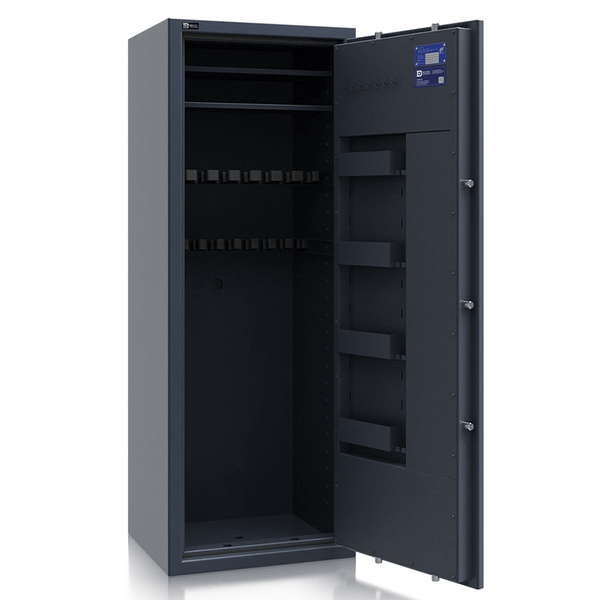 Hades 16-2 - Gun safe class 1 (EN1143-1) - (150 x 55 x 45cm) – Graphite grey