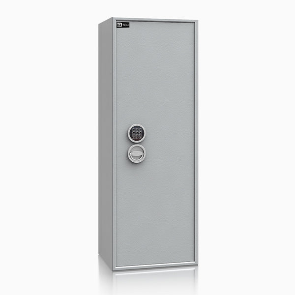 Nordix 12 - Kombi Waffenschrank Sicherheitsstufe S1 (EN1143-1) - (125 x 45 x 35cm) – Lichtgrau
