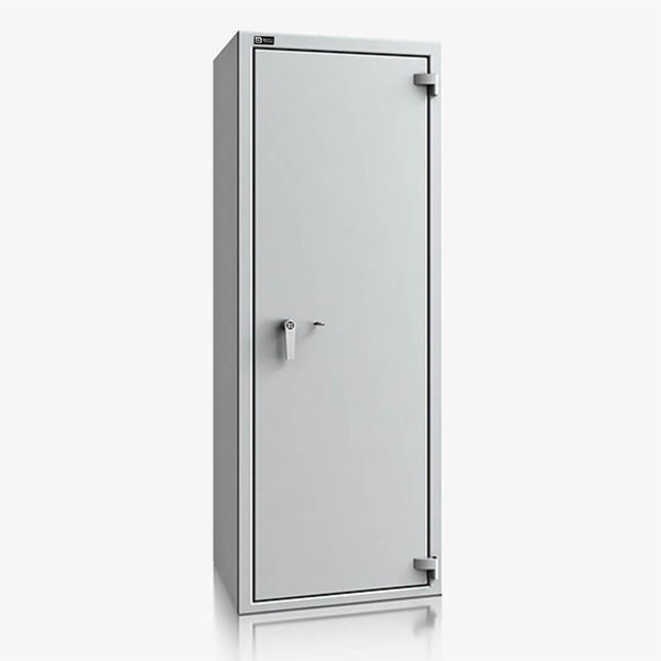Vesta 10-1 - Feuerfester Waffenschrank Klasse 1 (EN1143-1) - (188 x 71 x 53cm) – Lichtgrau