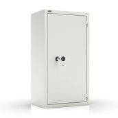 Hekturos 150 - Panzerschrank Grad 4 (EN1143-1) - (151 x 81 x 55cm) - Lichtgrau, Zahlenschloss, geschlossen