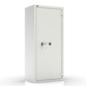 Hekturos 180 - Panzerschrank Grad 4 (EN1143-1) - (181 x 81 x 55cm) - Lichtgrau, Kaba Mauer Schloss, geschlossen