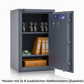 Argos 24 - Kurzwaffenschrank Klasse 1 (EN1143-1) - (80 x 50 x 42cm), Widerstandsgrad 1