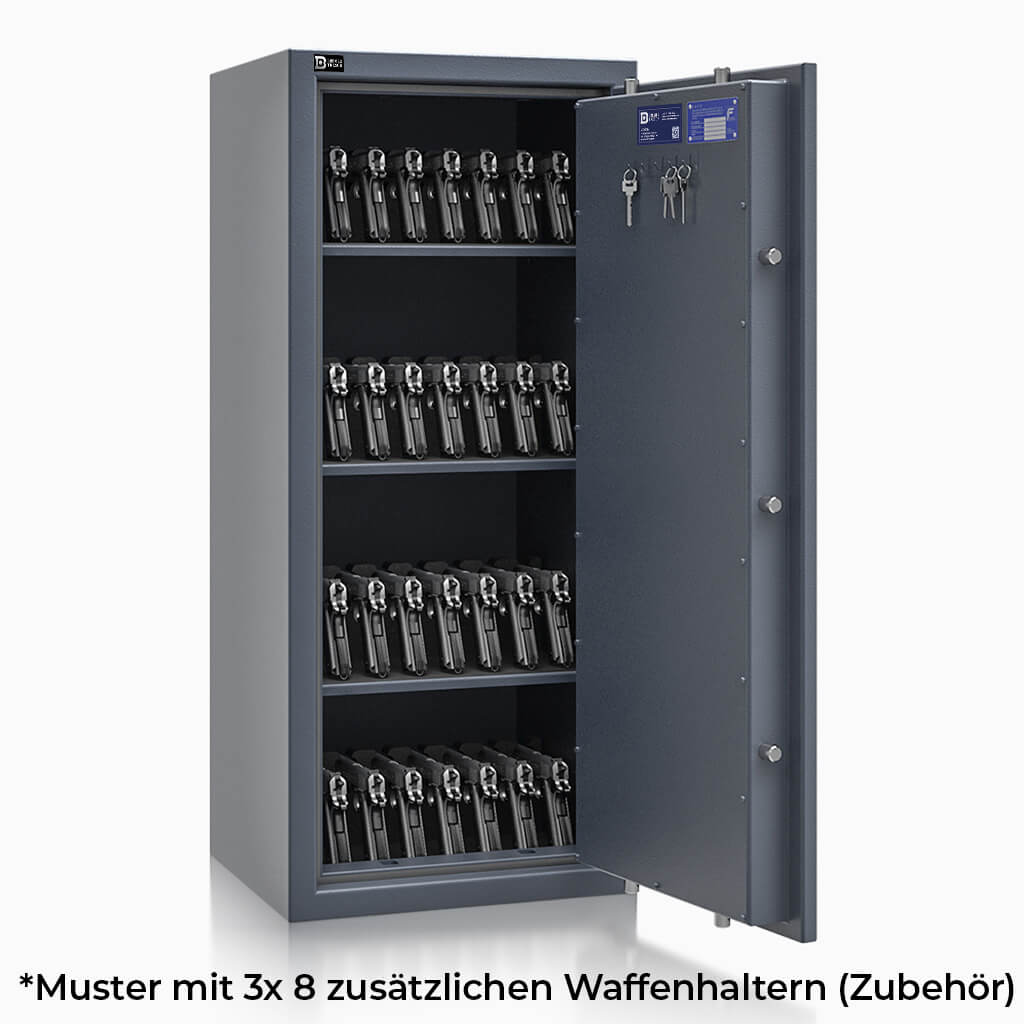 Argos 32L - Kurzwaffenschrank Klasse 1 (EN1143-1) - (115 x 50 x 42cm), Widerstandsgrad 1