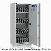 Argos 32L - Kurzwaffenschrank Klasse 1 (EN1143-1) - (115 x 50 x 42cm), Widerstandsgrad 1