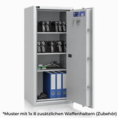 Argos 32L - Kurzwaffenschrank Klasse 1 (EN1143-1) - (115 x 50 x 42cm), Widerstandsgrad 1