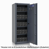 Argos 40 - Kurzwaffenschrank Klasse 1 (EN1143-1) - (130 x 50 x 42cm), Widerstandsgrad 1