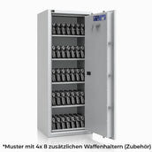 Argos 40 - Kurzwaffenschrank Klasse 1 (EN1143-1) - (130 x 50 x 42cm), Widerstandsgrad 1