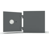 Artemis 50 - feuerfester Tresor (60min.) mit Einbruchschutz S2 - (47 x 48 x 47cm), Sicherheitsstufe S2