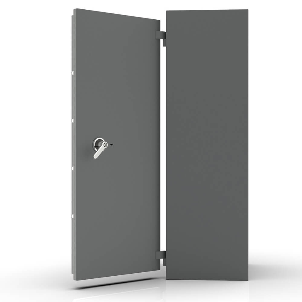 Brami 180 - Wertschutzschrank VdS Klasse 2 [EN1143-1/VdS 2450] - (180 x 80 x 55 cm), Widerstandsgrad 2