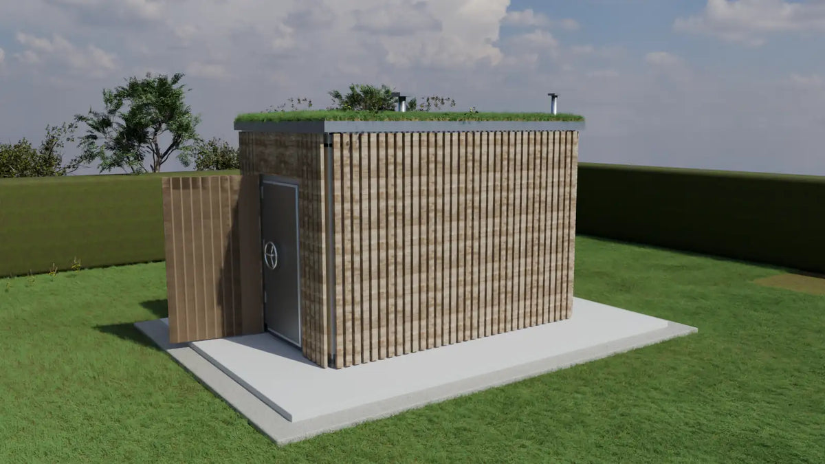 Vom Fundament zum fertigen Schutzraum