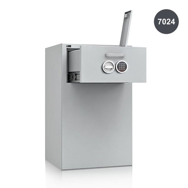 Anubis 90H - Deposit Safe Class D-1 [EN-1143-2] - Rear Deposit (93 x 57 x 51cm) – Graphite grey