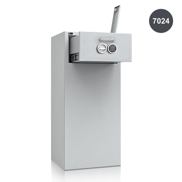 Anubis 130H - Deposit Safe Grade D-1 [EN-1143-2] - Rear slot (128 x 57 x 51cm) – Graphite grey