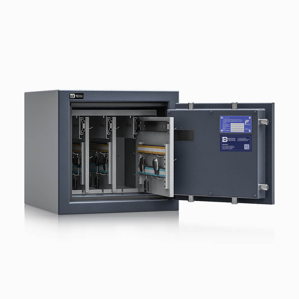 Cavas 70 - Autoschlüssel-Tresor Grad 1 [EN 1143-1] für 72 Autoschlüssel - (40 x 42 x 42cm), Widerstandsgrad 1