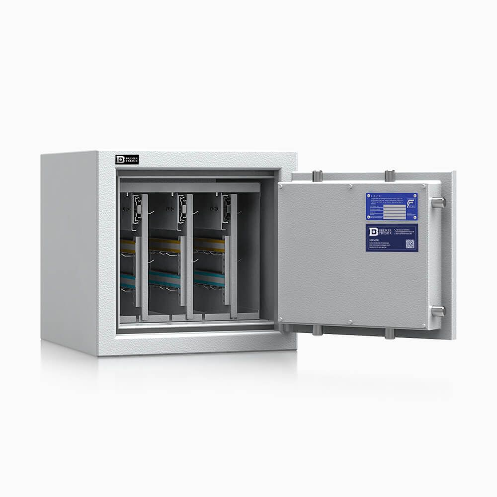 Cavas 70 - Autoschlüssel-Tresor Grad 1 [EN 1143-1] für 72 Autoschlüssel - (40 x 42 x 42cm), Widerstandsgrad 1