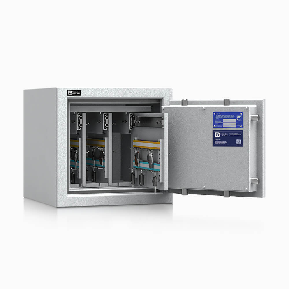 Cavas 70 - Autoschlüssel-Tresor Grad 1 [EN 1143-1] für 72 Autoschlüssel - (40 x 42 x 42cm), Widerstandsgrad 1