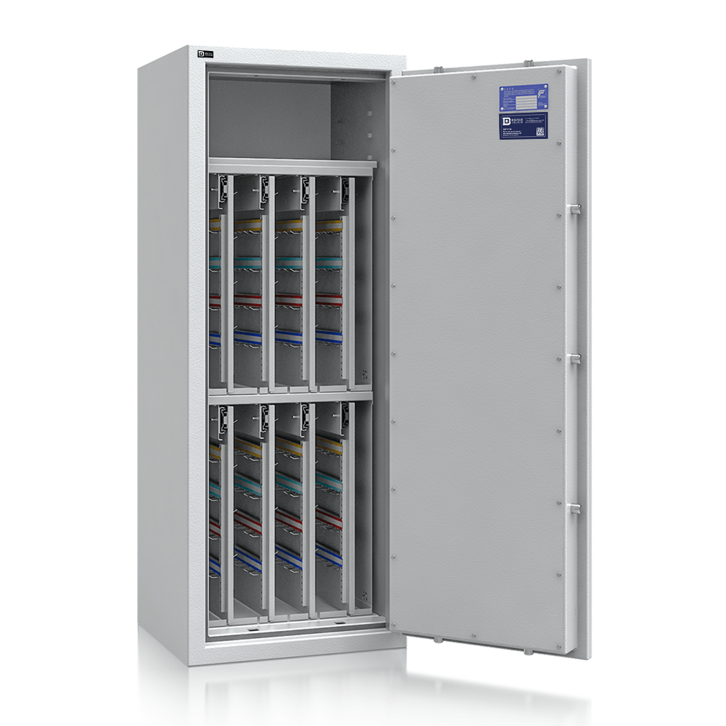 Cavas 380-1 - Autoschlüssel-Tresor Grad 1 [EN 1143-1] für 384 Autoschlüssel - (130 x 50 x 42cm), Widerstandsgrad 1