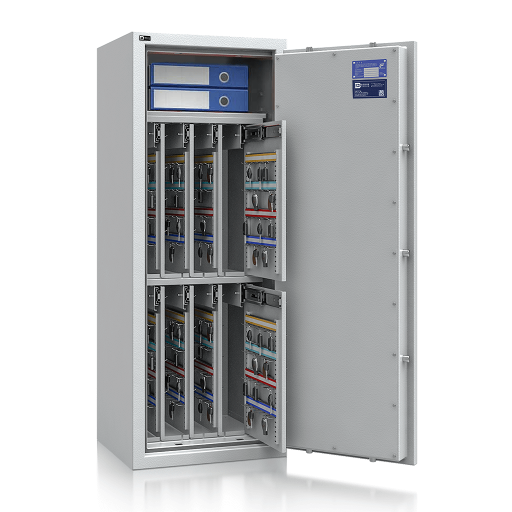 Cavas 380-1 - Autoschlüssel-Tresor Grad 1 [EN 1143-1] für 384 Autoschlüssel - (130 x 50 x 42cm), Widerstandsgrad 1