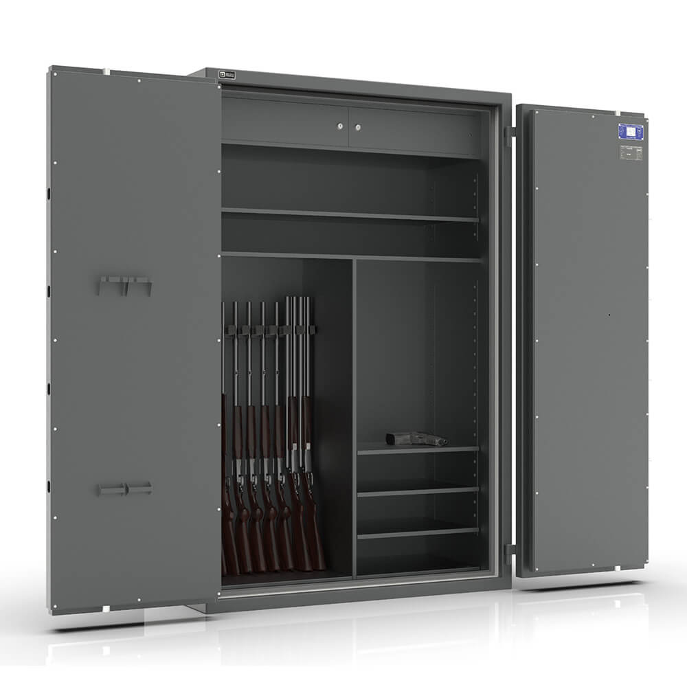 Dantes 10 Kombi - Waffenschrank VdS Klasse N/0 [EN 1143-1] - (181 x 120 x 55cm), Widerstandsgrad N/0