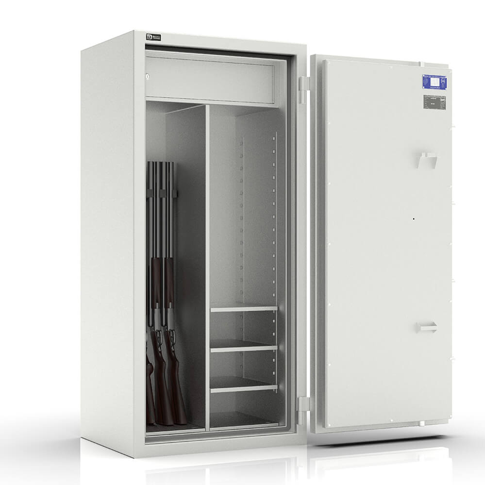 Dantes 5 Kombi - Waffenschrank VdS Klasse N/0 [EN 1143-1] - (155 x 70 x 55cm), Widerstandsgrad N/0