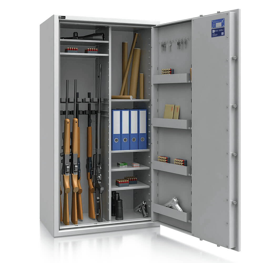 Faunus 14 - Kombi Waffenschrank Klasse N/0 (EN1143-1) - (160 x 85 x 50cm), Widerstandsgrad N/0