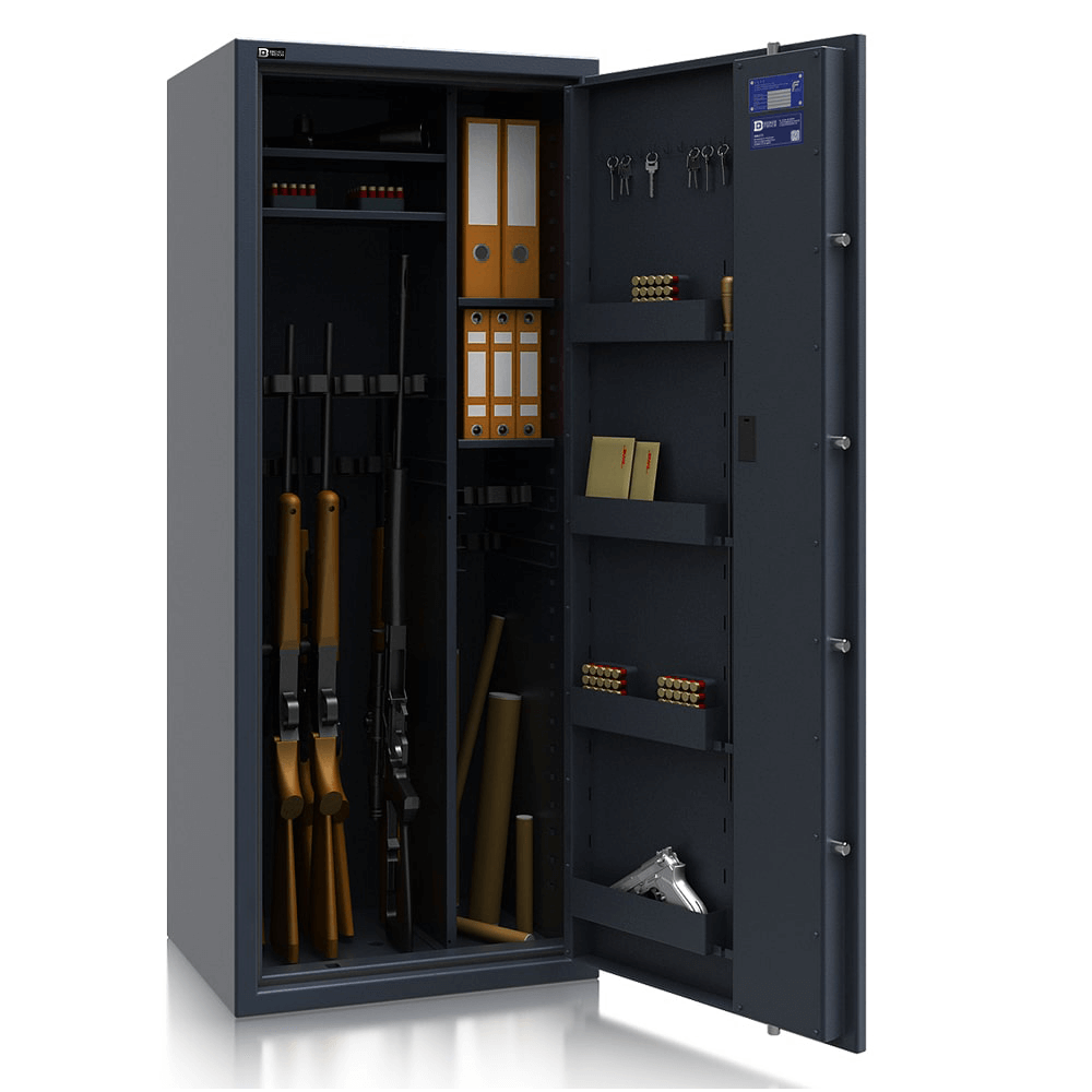 Faunus 17 - Kombi Waffenschrank Klasse N/0 (EN1143-1) - (160 x 66 x 50cm), Widerstandsgrad N/0