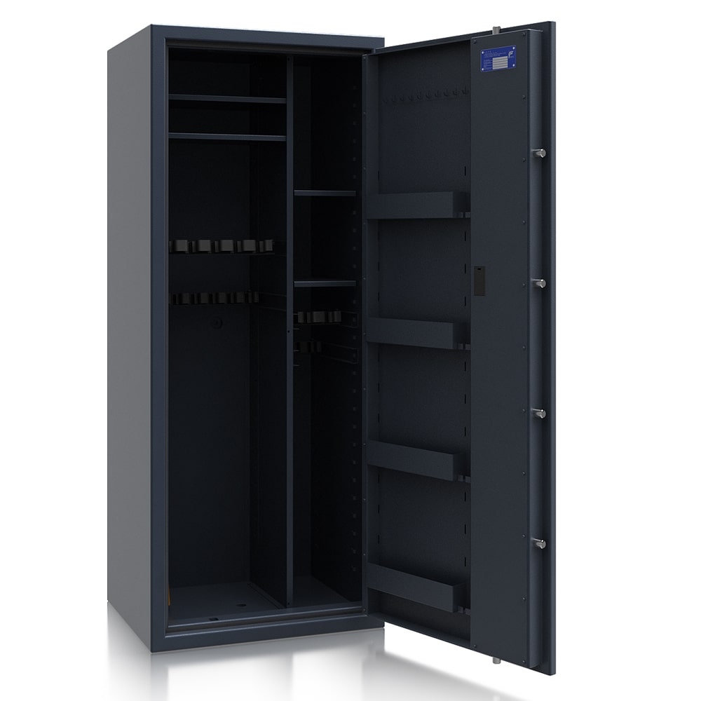 Faunus 17 - Kombi Waffenschrank Klasse N/0 (EN1143-1) - (160 x 66 x 50cm), Widerstandsgrad N/0