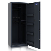 Faunus 17 - Kombi Waffenschrank Klasse N/0 (EN1143-1) - (160 x 66 x 50cm), Widerstandsgrad N/0