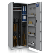Faunus 17 - Kombi Waffenschrank Klasse N/0 (EN1143-1) - (160 x 66 x 50cm), Widerstandsgrad N/0