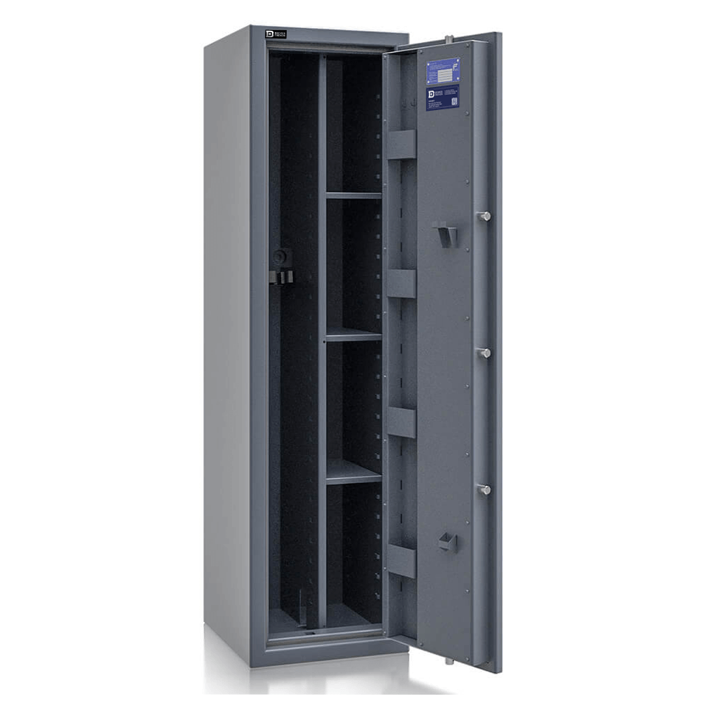 Faunus 3 - Kombi Waffenschrank Klasse N/0 (EN1143-1) - (150 x 40 x 42cm), Widerstandsgrad N/0