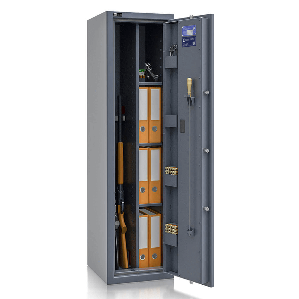 Faunus 3 - Kombi Waffenschrank Klasse N/0 (EN1143-1) - (150 x 40 x 42cm), Widerstandsgrad N/0
