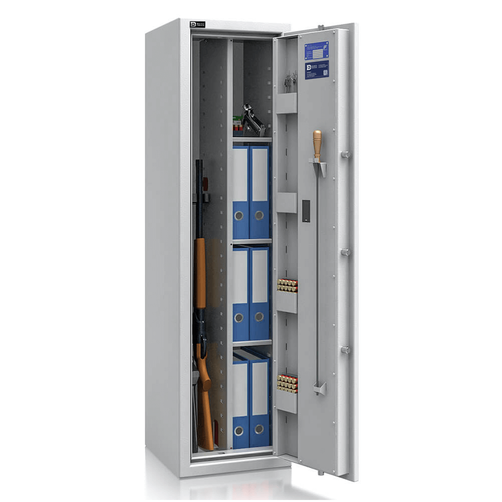 Faunus 3 - Kombi Waffenschrank Klasse N/0 (EN1143-1) - (150 x 40 x 42cm), Widerstandsgrad N/0