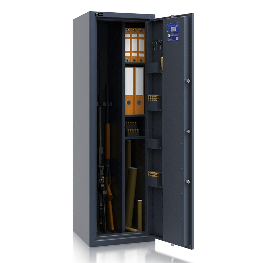 Faunus 4 - Kombi Waffenschrank Klasse N/0 (EN1143-1) - (150 x 45 x 45cm), Widerstandsgrad N/0