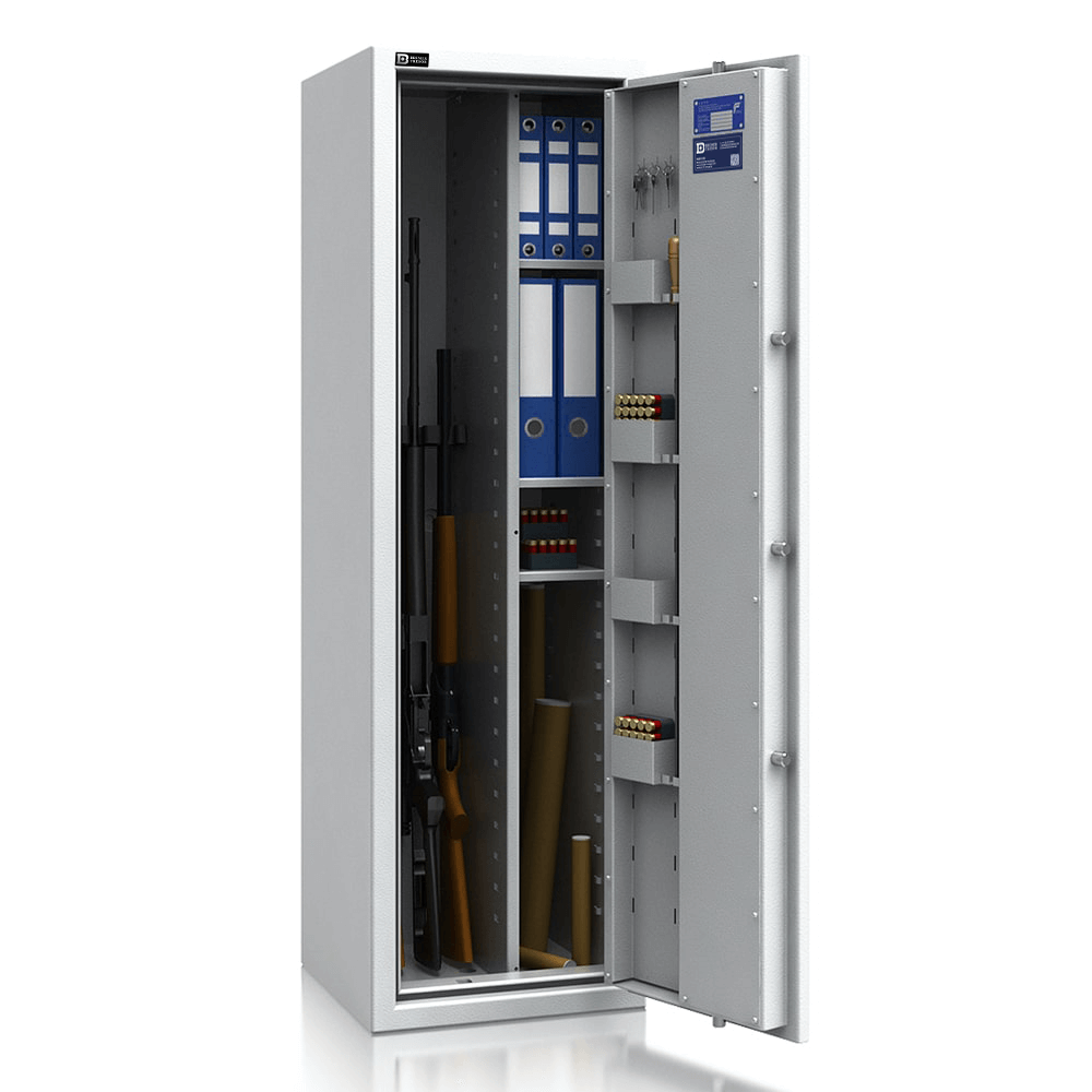 Faunus 4 - Kombi Waffenschrank Klasse N/0 (EN1143-1) - (150 x 45 x 45cm), Widerstandsgrad N/0