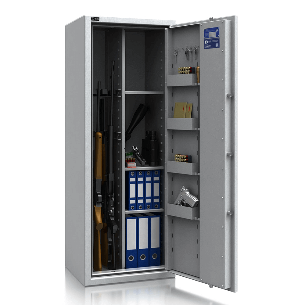 Faunus 7 - Kombi Waffenschrank Klasse N/0 (EN1143-1) - (150 x 55 x 45cm), Widerstandsgrad N/0