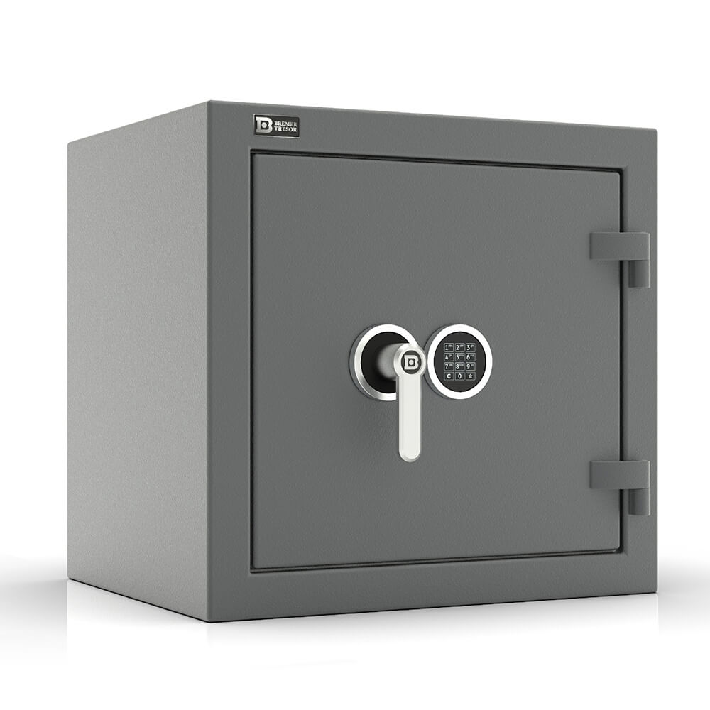 Fortuna 60.3 - Wertschutzschrank VdS Klasse 1 [EN1143-1/VdS 2450] (300kg) - (60,6 x 63,6 x 51cm), Widerstandsgrad 1