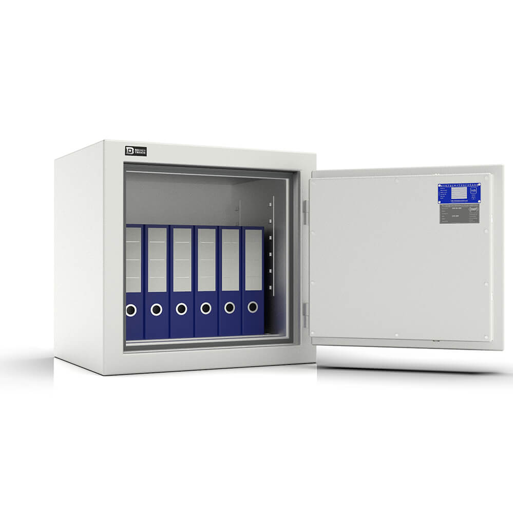 Fortuna 60.3 - Wertschutzschrank VdS Klasse 1 [EN1143-1/VdS 2450] (300kg) - (60,6 x 63,6 x 51cm), Widerstandsgrad 1