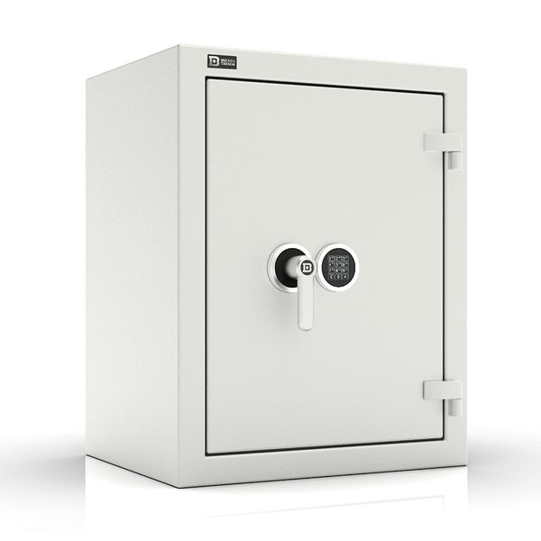 Fortuna 80.3 - Wertschutzschrank VdS Klasse 1 [EN1143-1/VdS 2450] (300kg) - (81 x 64 x 51cm) – Lichtgrau