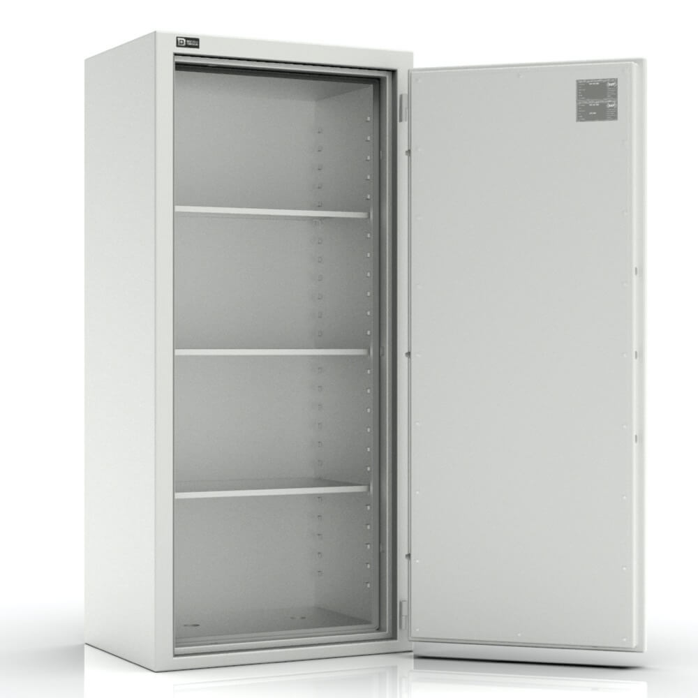 Zelos 150 - feuerfester Dokumentenschrank (152 x 70 x 51cm), Sicherheitsstufe S1