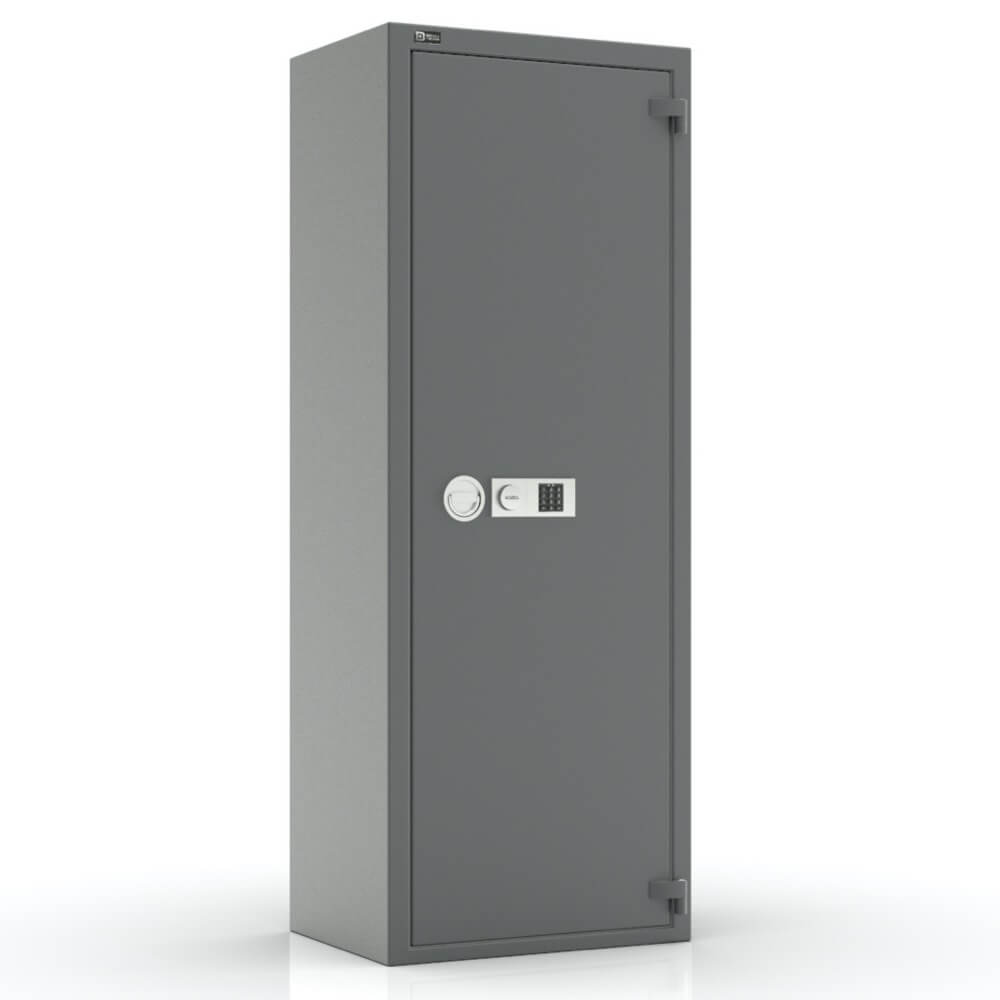 Zelos 190 - feuerfester Dokumentenschrank (187 x 70 x 51cm), Sicherheitsstufe S1