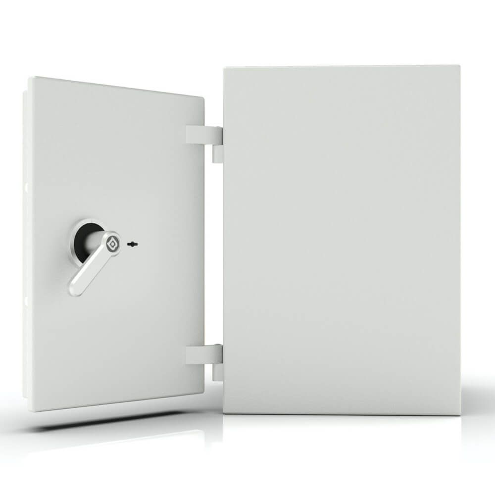 Zelos 70 - feuerfester Dokumentenschrank (67 x 49 x 46cm), Sicherheitsstufe S1