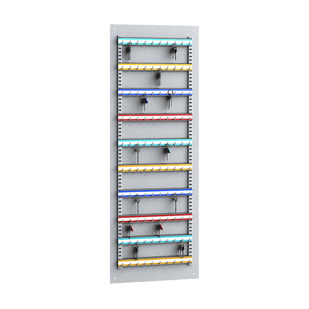 Gamma 100 - Schlüsseltafel mit Rasterleisten (100 x 36 x 3cm)