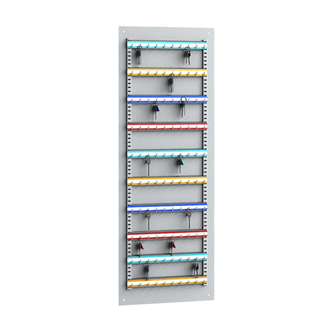 Gamma 100 - Schlüsseltafel mit Rasterleisten (100 x 36 x 3cm)