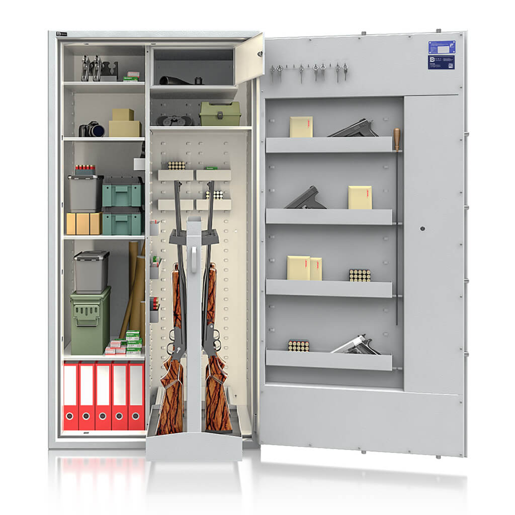 Hathor 18L - Waffenschrank Klasse 1 (185 x 94 x 56 cm), Widerstandsgrad 1