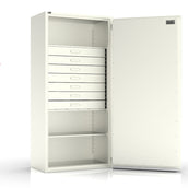 Hera 180 Plus - BTM Tresor Grad 1 (EN1143-1) mit 7 Schubladen - (182 x 87 x 49,5cm), Widerstandsgrad 1