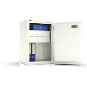 Hera 80 - BTM Tresor Grad 1 (EN1143-1) mit 2 Schubladen - (77 x 53 x 42cm), Widerstandsgrad 1