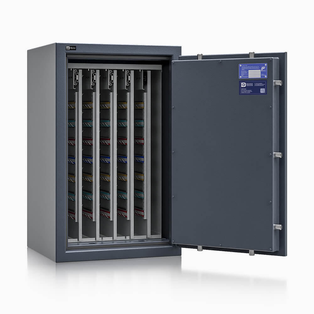 Javes 600 - Schlüsseltresor Grad 1 [EN 1143-1] für 600 Schlüssel - (80 x 50 x 42cm), Widerstandsgrad 1