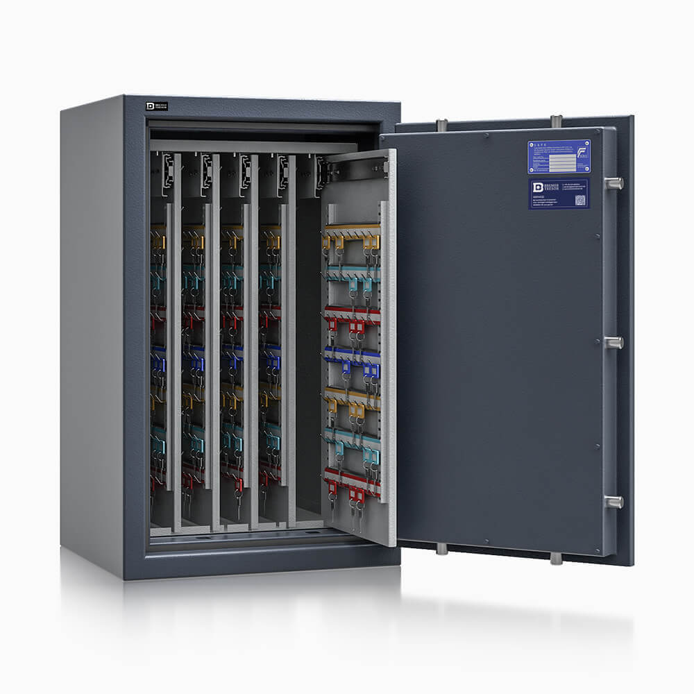 Javes 600 - Schlüsseltresor Grad 1 [EN 1143-1] für 600 Schlüssel - (80 x 50 x 42cm), Widerstandsgrad 1