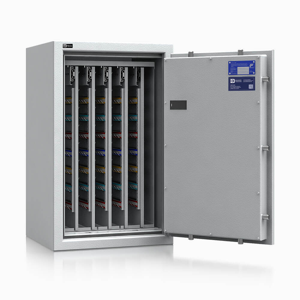 Javes 600 - Schlüsseltresor Grad 1 [EN 1143-1] für 600 Schlüssel - (80 x 50 x 42cm), Widerstandsgrad 1