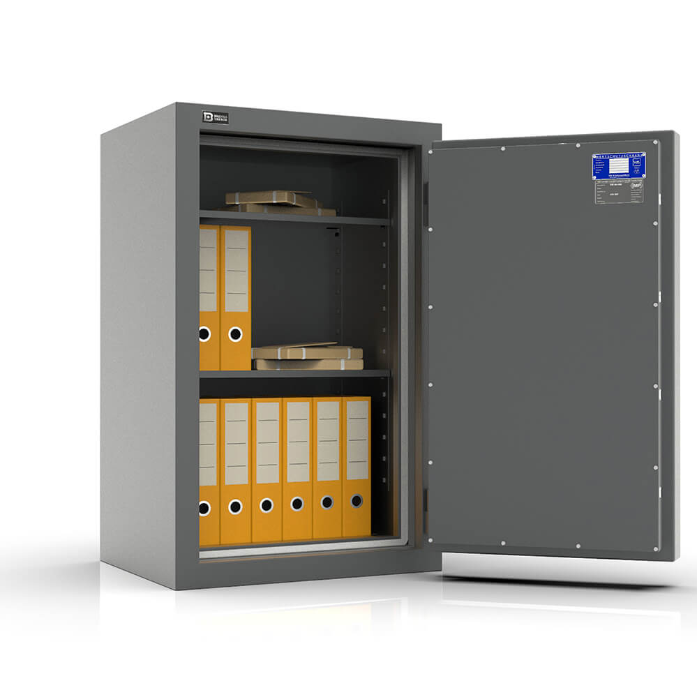 Kronos 100 - Wertschutzschrank VdS Klasse 3 [EN1143-1/VdS 2450] - (101 x 64 x 51cm), Widerstandsgrad 3